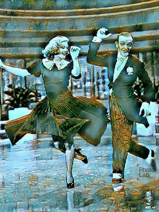 Photographie intitulée "Des danseurs à ma f…" par Florence Castelli  Flofloyd, Œuvre d'art originale