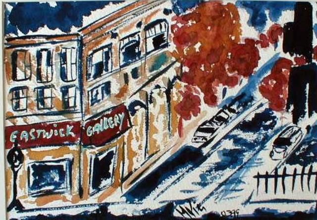 Painting titled "PLACES EASTWICK GAL…" by Mapie, Original Artwork