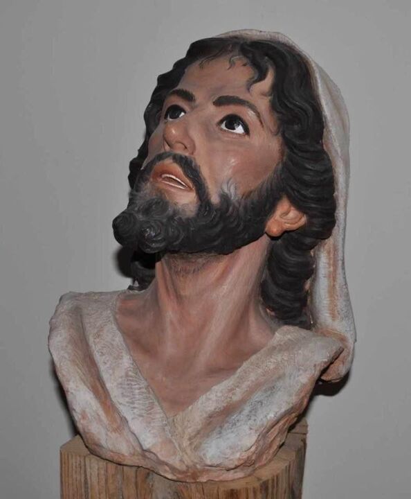 Cristo, Sculpture by Mar Blazquez | Artmajeur