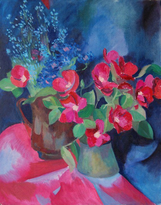 Картина под названием "the-brier-flowers.j…" - Marusya Sargsyan, Подлинное произведение искусства