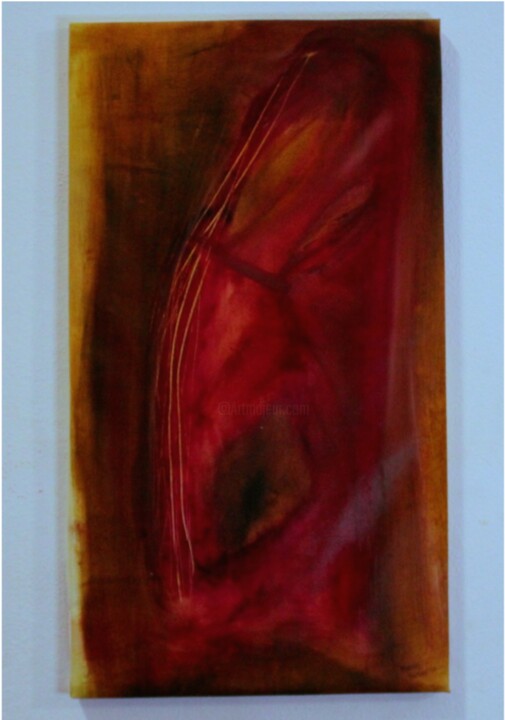 Картина под названием "Atavismo nupcial" - Marber, Подлинное произведение искусства, Масло