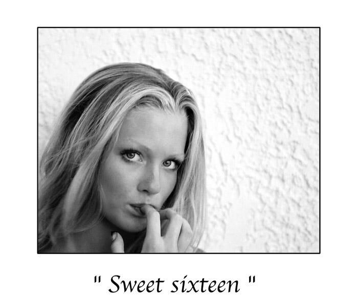 Фотография под названием "Sweet sixteen" - Marc Acquaviva, Подлинное произведение искусства