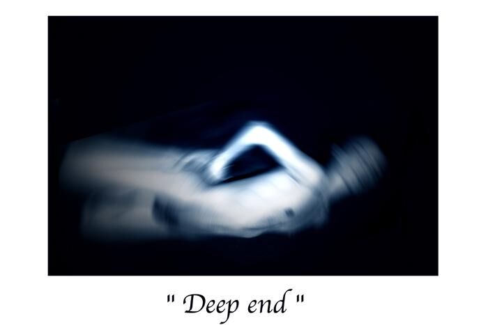 Fotografie getiteld "Deep end" door Marc Acquaviva, Origineel Kunstwerk