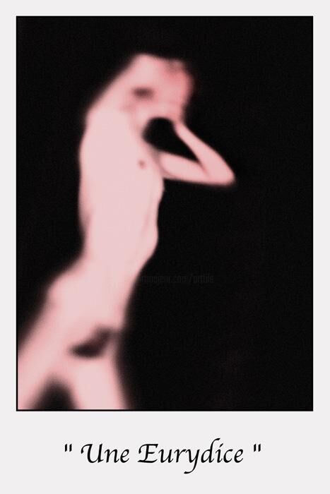 Photography titled "Une Eurydice" by Marc Acquaviva, Original Artwork