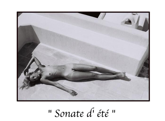 "Sonate d' été" başlıklı Fotoğraf Marc Acquaviva tarafından, Orijinal sanat