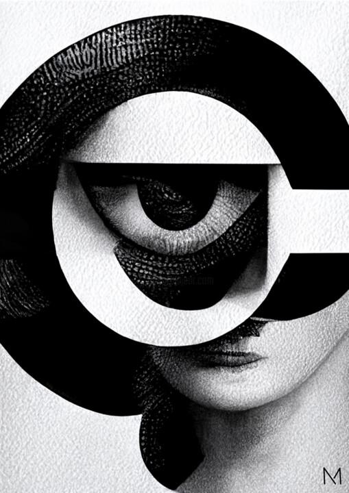 Цифровое искусство под названием "Chanel #1" - Marc Alapont, Подлинное произведение искусства, Фотомонтаж