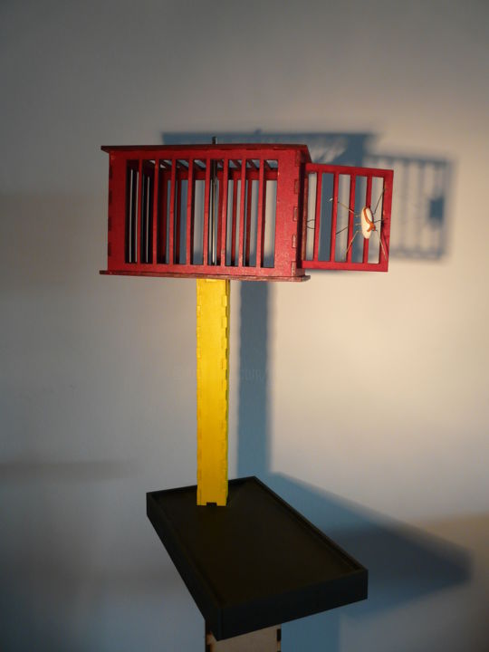 Sculpture titled "Belgium" by Marc, Original Artwork