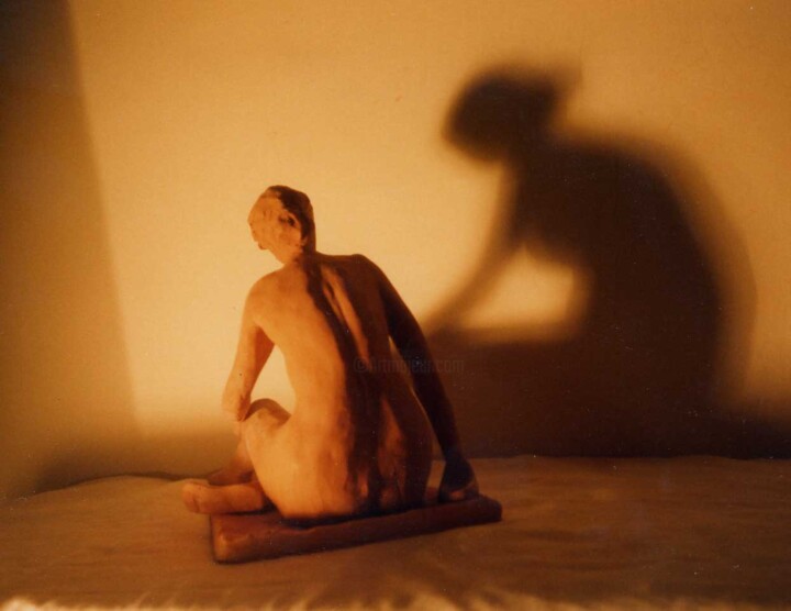 Sculpture intitulée "nu" par Marc Esselin, Œuvre d'art originale