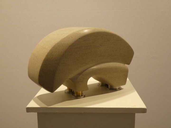 Sculpture intitulée "Thor" par Marc Fugere, Œuvre d'art originale, Pierre