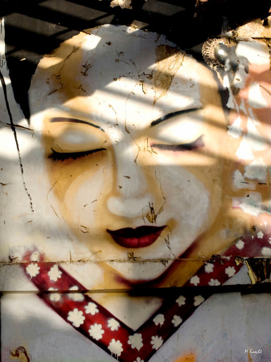 Photography titled "Geisha" by Marc Knecht Photographe, Original Artwork, Non Manipulated Photography