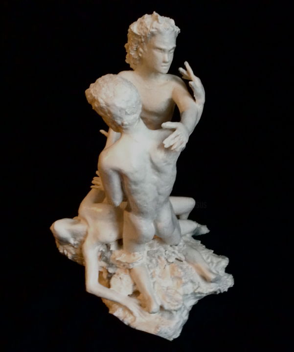 Sculpture intitulée "captive marc de las…" par Marc De Lassus Saint-Geniès, Œuvre d'art originale