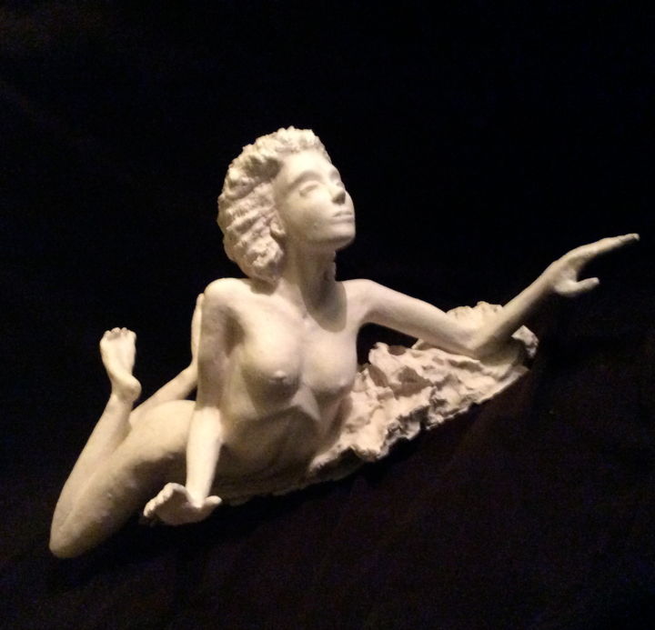 Sculptuur getiteld "beware" door Marc De Lassus Saint-Geniès, Origineel Kunstwerk