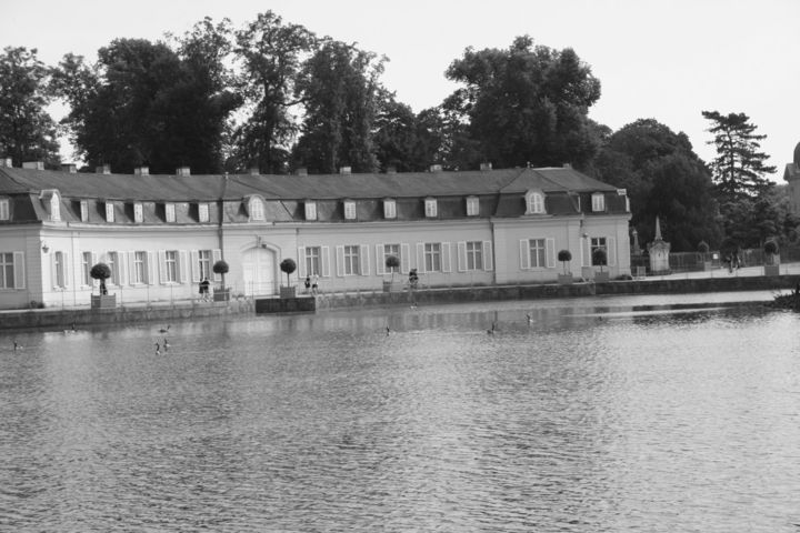 Fotografia zatytułowany „Schloss Benrath” autorstwa Marcel Dieter Nowitzki, Oryginalna praca, Fotografia cyfrowa