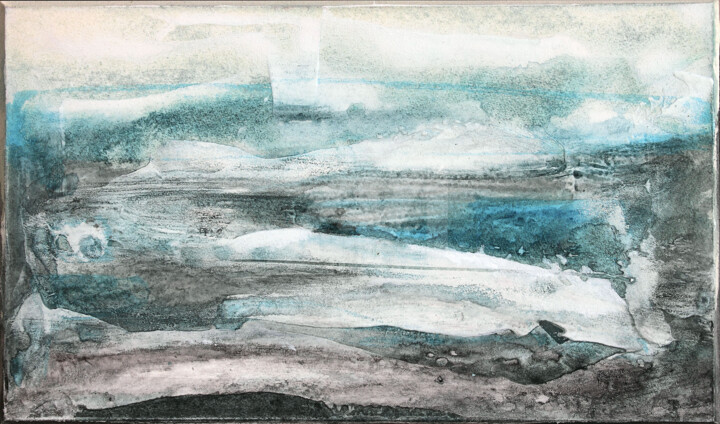 Peinture intitulée "Mar 4267" par Marcela Jardón, Œuvre d'art originale, Encre