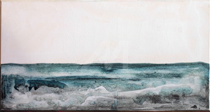 Peinture intitulée "Mar 4270" par Marcela Jardón, Œuvre d'art originale, Encre