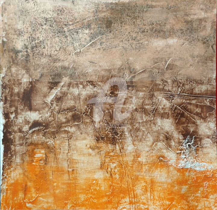 Pittura intitolato "Landscape 96375" da Marcela Jardón, Opera d'arte originale, Acrilico