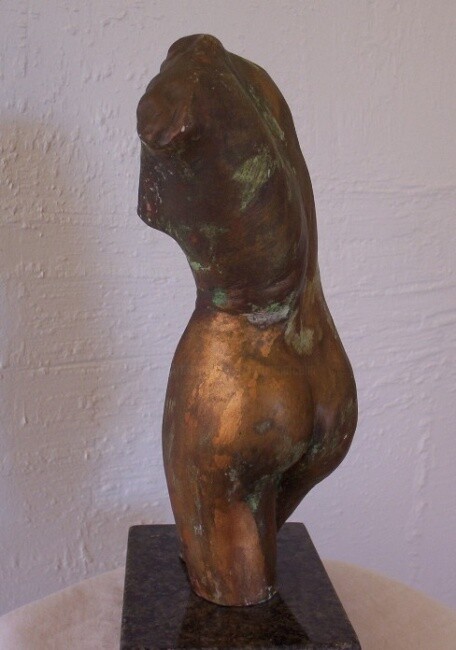 Sculpture intitulée "Laura" par Marcelin Fortin, Œuvre d'art originale
