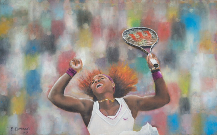 "Serena" başlıklı Tablo Marcelo Camargo tarafından, Orijinal sanat