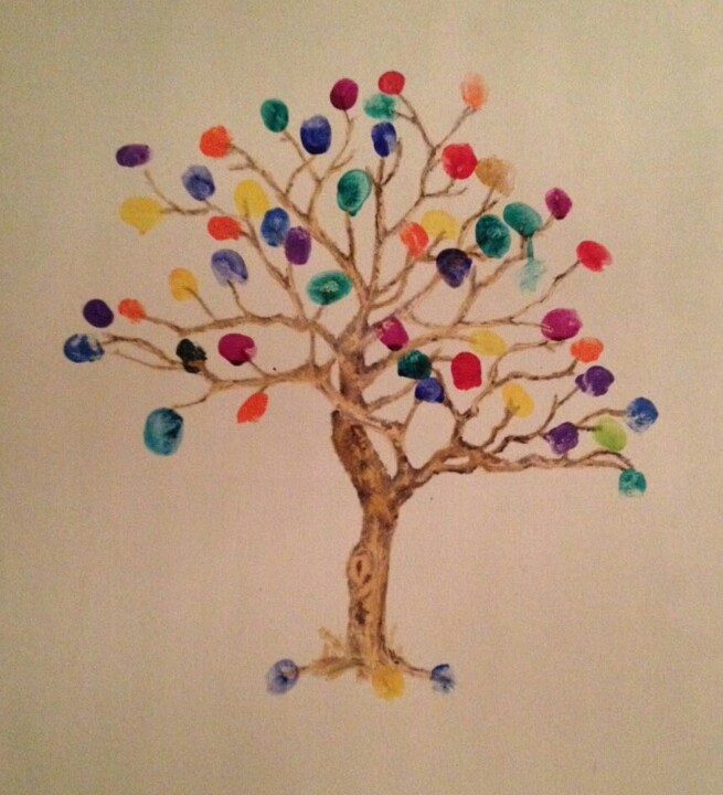 Pintura intitulada "Árvore" por Marcelo Camargo, Obras de arte originais, Óleo