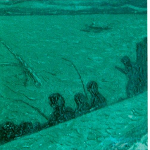 Pintura intitulada "Fishing" por Marcial, Obras de arte originais