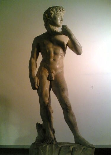 Sculpture titled "David" by Marcial, Original Artwork