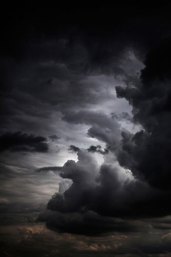 Fotografia intitolato "Gloomy Sky 0003" da Marcin Prasal, Opera d'arte originale