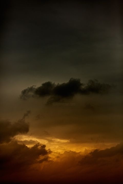 Fotografia intitolato "Gloomy Sky 0010" da Marcin Prasal, Opera d'arte originale