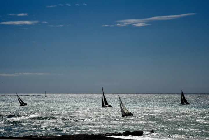 Fotografia zatytułowany „regata” autorstwa Marco Di Francisca, Oryginalna praca, Fotografia cyfrowa