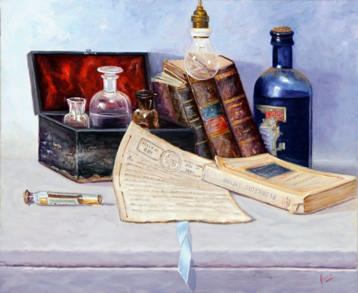 Pintura titulada "formula-magistral-2…" por "Osorno", Obra de arte original, Oleo