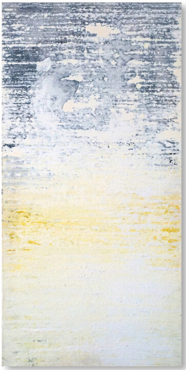 Painting titled "INTERFERENZA SU BIA…" by Marco Ramassotto, Original Art, Acrylic