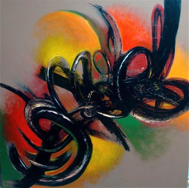 Peinture intitulée "espirales.jpg" par Marco Figueroa, Œuvre d'art originale