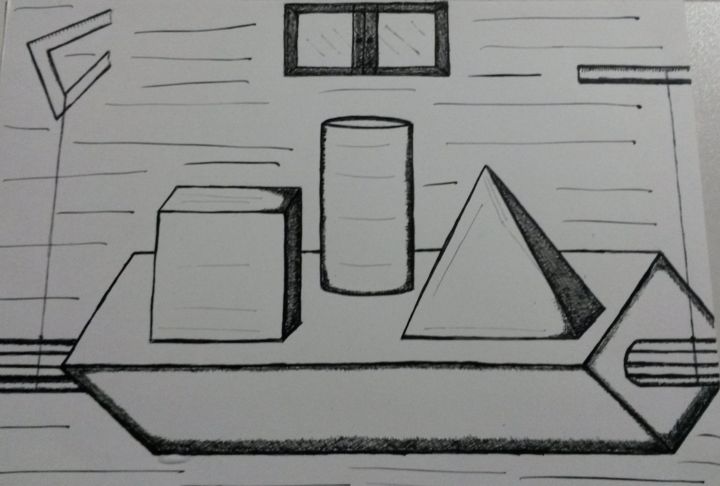Disegno intitolato "Autocompiacimento" da Manored, Opera d'arte originale, Inchiostro