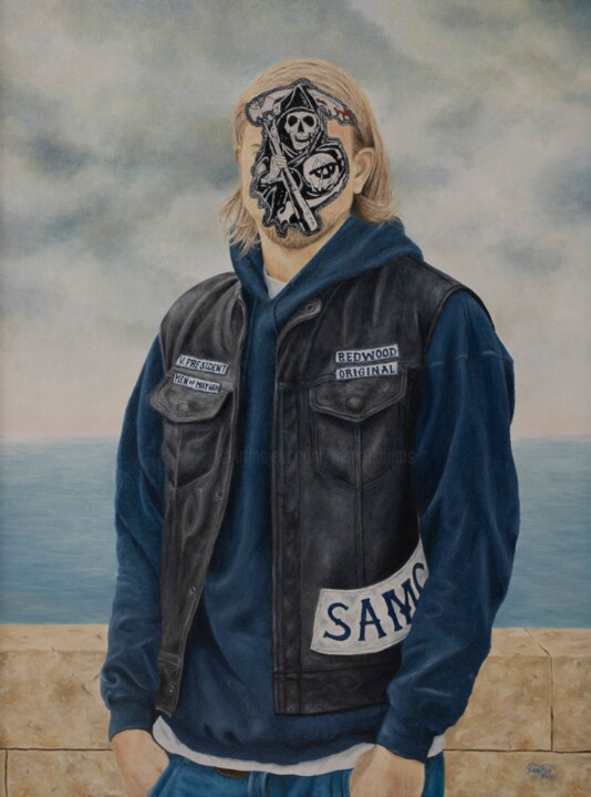 The Son Of Anarchy, Peinture par Marco Santos