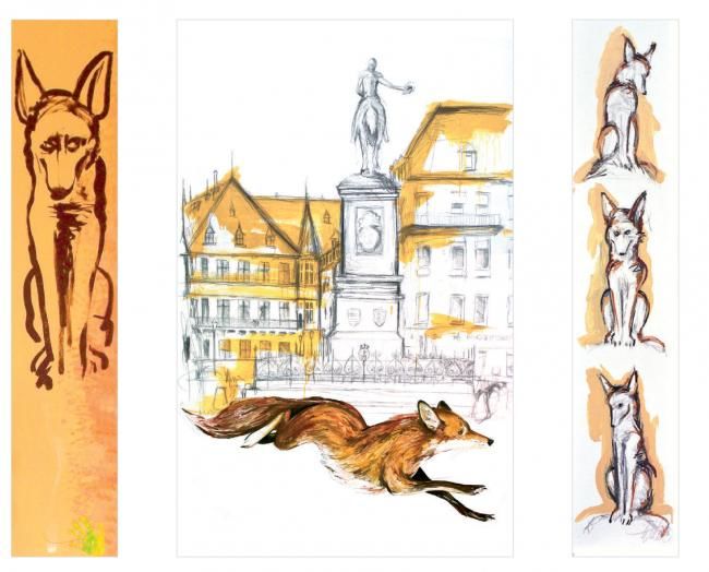 Peinture intitulée "Hommage_II_III_IV" par Marco Weiten, Œuvre d'art originale,