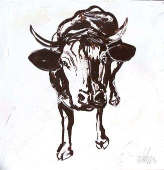 Peinture intitulée "Milk" par Marco Weiten, Œuvre d'art originale,