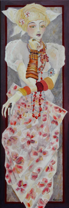 Painting titled "topika-new.jpg" by Leslie Marcus, Original Artwork