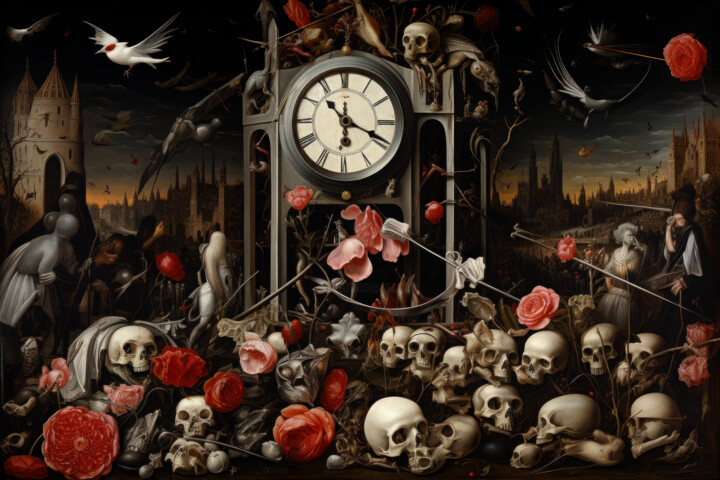 Arte digital titulada "The time has come" por Margaret Petrovska, Obra de arte original, Trabajo Digital 2D