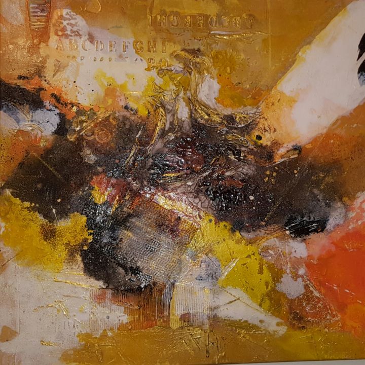 Peinture intitulée "20161101-082157.jpg" par Margarida Bartolomeu, Œuvre d'art originale,