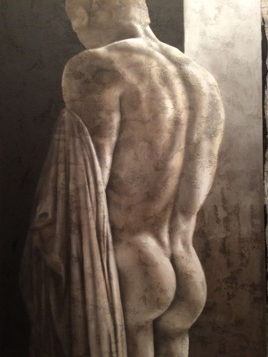 Painting titled "Apollo" by Margherita Lipinska, Original Artwork