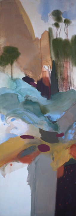 Peinture intitulée "Missing Earth" par Mari.Mare, Œuvre d'art originale, Acrylique Monté sur Châssis en bois