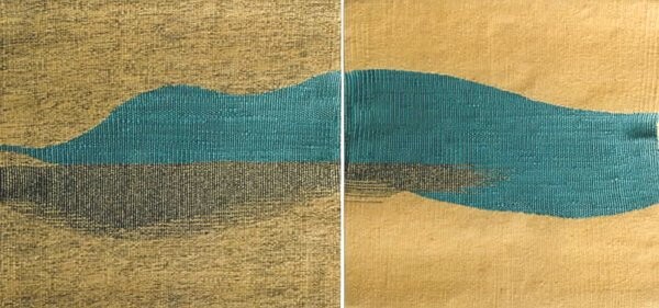Arte têxtil intitulada "PARA LÁ DOS OCEANOS…" por Maria Antónia Santos, Obras de arte originais, Tapeçaria
