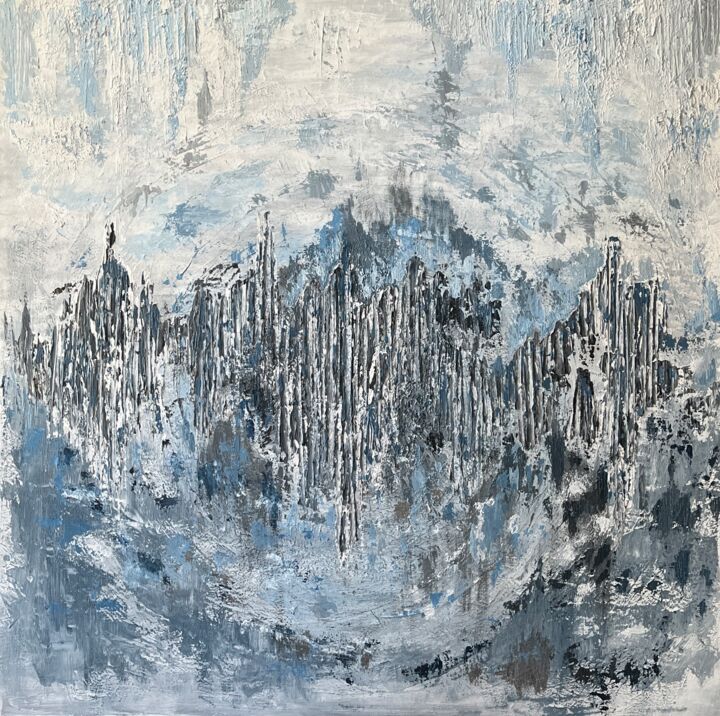 Картина под названием "Deep Forest / Глубо…" - Мария Иванова, Подлинное произведение искусства, Акрил