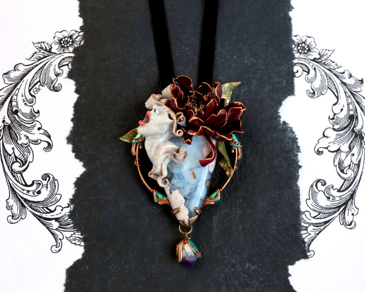 "DESIRE necklace" başlıklı Design Maria Stern tarafından, Orijinal sanat, Takı