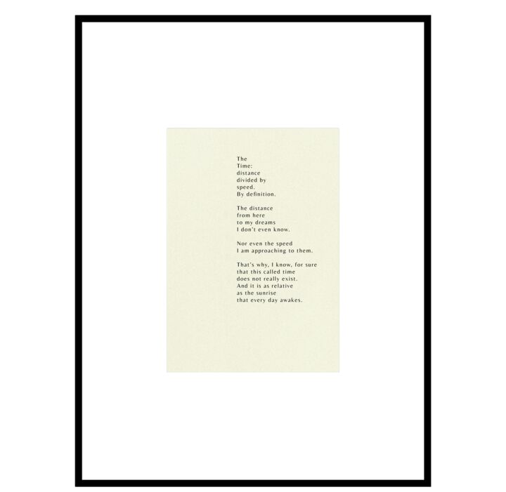 Grafika cyfrowa / sztuka generowana cyfrowo zatytułowany „Time” autorstwa Maria Utzella, Oryginalna praca, Cyfrowy wydruk