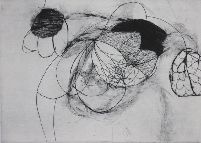 Gravures & estampes intitulée "graine 2" par María Chillón, Œuvre d'art originale