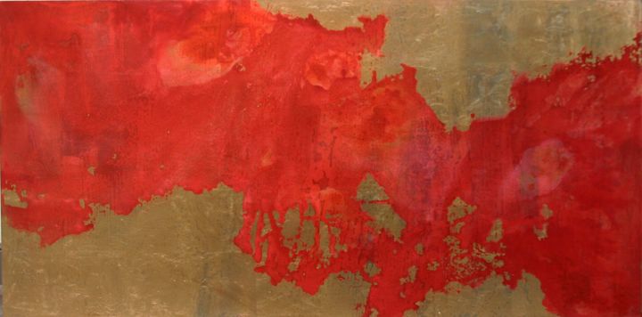 Malarstwo zatytułowany „Red river” autorstwa Mjesushernandez, Oryginalna praca, Inny