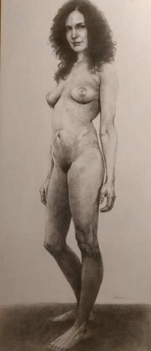 Dessin intitulée "img-20181124-190932…" par Quino, Œuvre d'art originale, Crayon