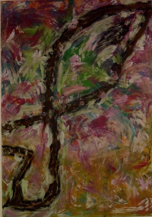 Malarstwo zatytułowany „soter” autorstwa Angelica Davila, Oryginalna praca, Akryl