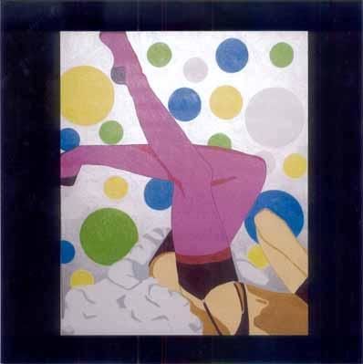 Pintura intitulada "sensual fase 2" por Maria Lickfold, Obras de arte originais,