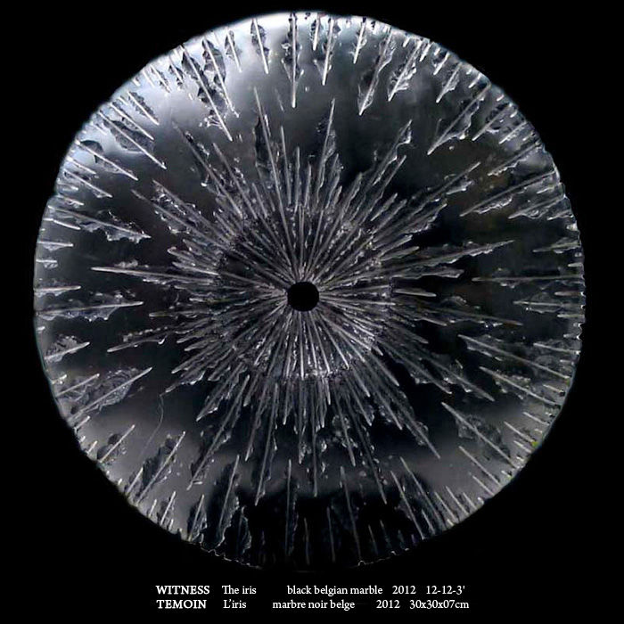 Sculpture intitulée "TEMOIN" par Marian C Sava, Œuvre d'art originale, Pierre